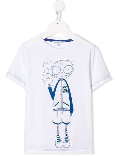 Little Marc Jacobs футболка с принтом W2541710B