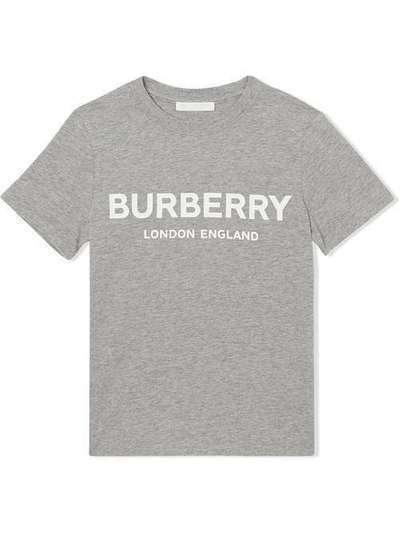 Burberry Kids футболка с принтом логотипа 8008882