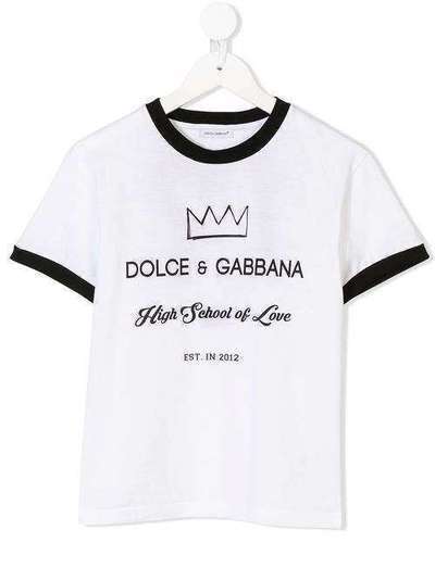 Dolce & Gabbana Kids printed T-shirt L4JT8AG7OXS