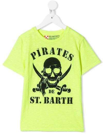 Mc2 Saint Barth Kids футболка с принтом 'Pirates' FLY0001