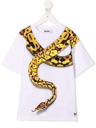 Molo Kids футболка Snake Charmer с круглым вырезом и принтом 1S20A210