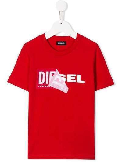 Diesel Kids футболка с логотипом 00J3ZN00YI9K