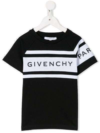 Givenchy Kids футболка с логотипом H2517309B