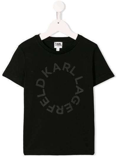 Karl Lagerfeld Kids футболка с логотипом Z25203