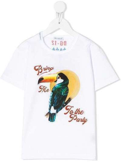 Dolce & Gabbana Kids футболка с принтом DG-12 L4JT6SG7WGK