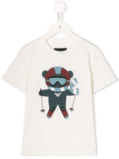 Emporio Armani Kids футболка с принтом 6G4TJ73J2IZ