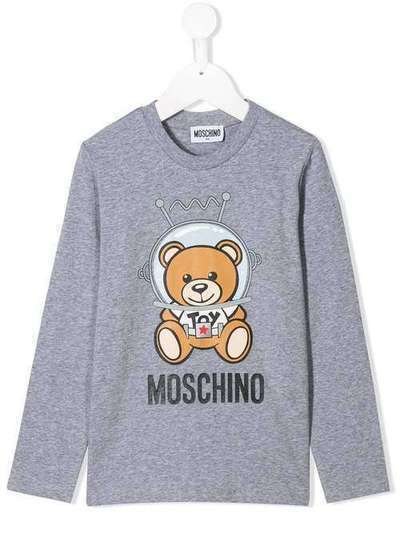 Moschino Kids футболка Teddy Bear HMM02HLBA12