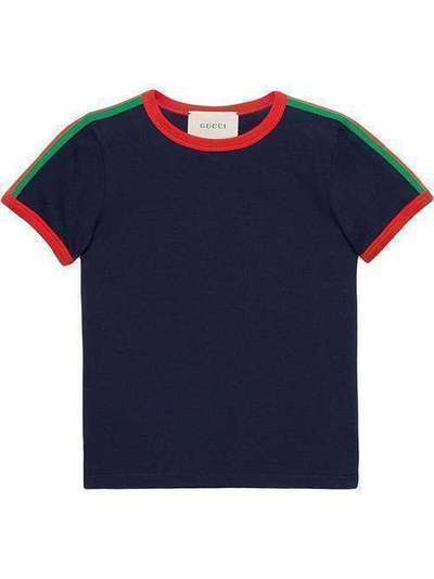 Gucci Kids Children's T-shirt with Kingsnake 516295X9T99