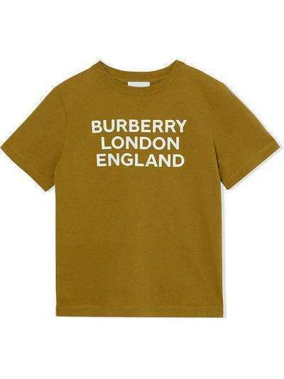 Burberry Kids футболка с логотипом 8028808