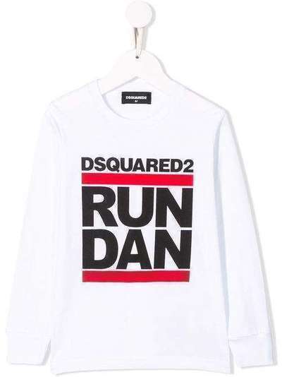 Dsquared2 Kids футболка Run Dan DQ03KYD00W5DQ100