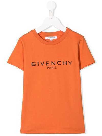 Givenchy Kids футболка с логотипом H2514742L