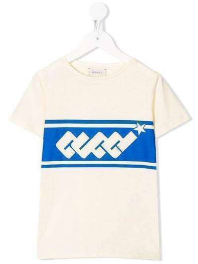 Gucci Kids футболка с логотипом 547559XJB4Y