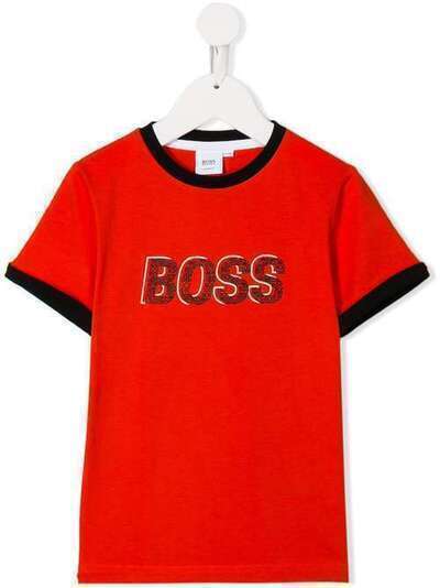 Boss Kids топ с логотипом J25E6941C