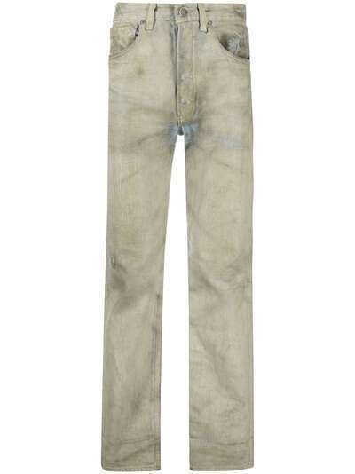 Maison Martin Margiela Pre-Owned прямые джинсы 2000-х годов