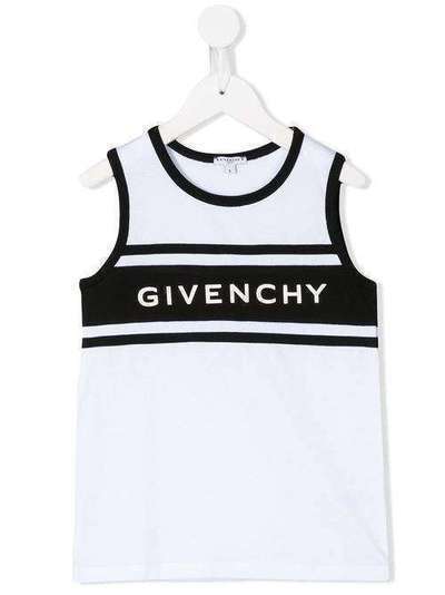 Givenchy Kids топ без рукавов с логотипом H0512010B