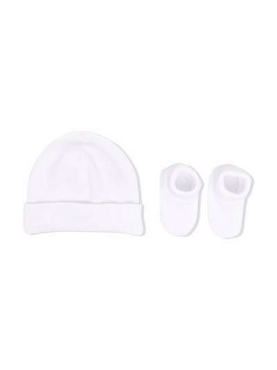 BOSS Kidswear комплект из шапки и пинеток