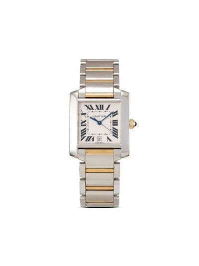 Cartier наручные часы Tank Française pre-owned 36.5 мм 1999-го года