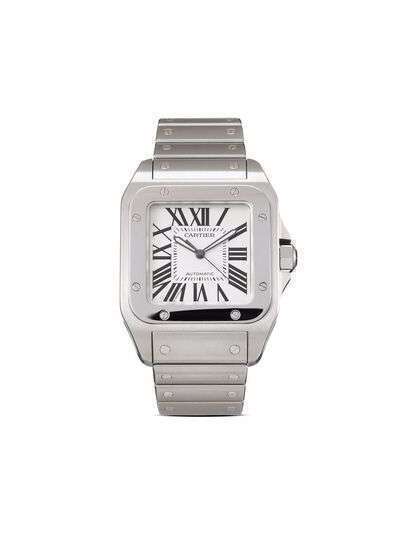Cartier наручные часы Santos XL pre-owned 2021-го года