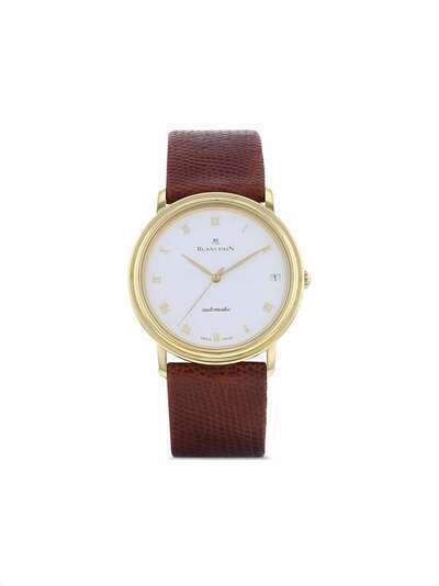 Blancpain наручные часы Villeret pre-owned 34 мм 1990-х годов