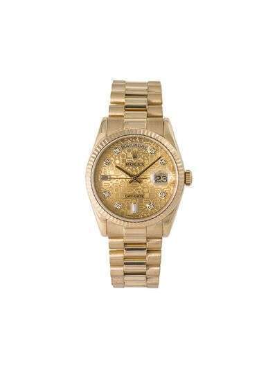 Rolex наручные часы Day-Date pre-owned 36 мм 2000-х годов