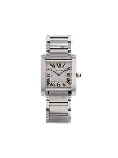 Cartier наручные часы Tank Française pre-owned 25 мм 1990-х годов