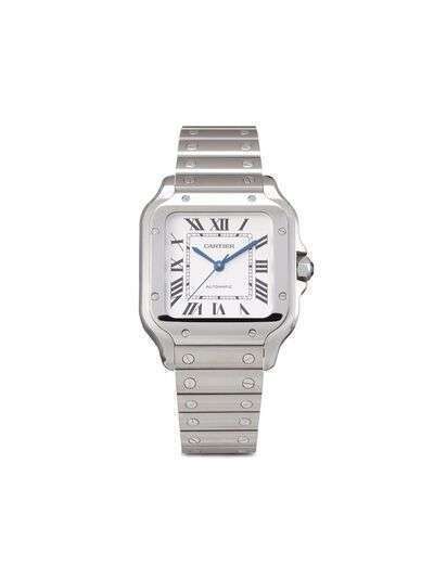 Cartier наручные часы Santos pre-owned 35 мм 2021-го года