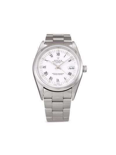Rolex наручные часы Oyster Perpetual Date 34 мм 1996-го года