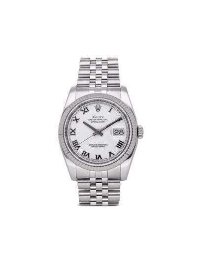 Rolex наручные часы Datejust pre-owned 36 мм 2010-х годов