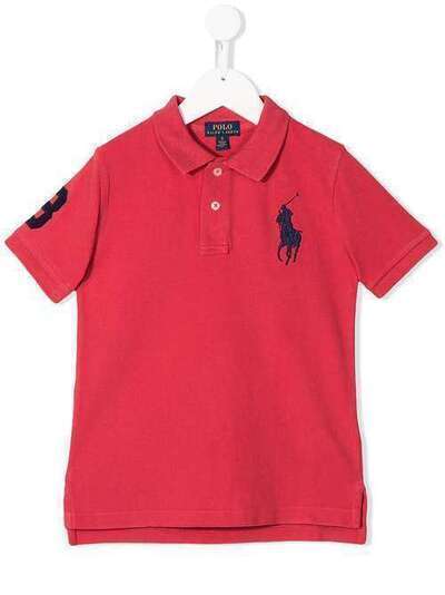 Ralph Lauren Kids рубашка-поло с вышитым логотипом 322703635036