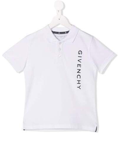 Givenchy Kids рубашка-поло с логотипом H2512810B