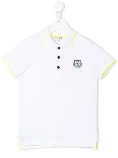 Kenzo Kids рубашка-поло с логотипом KQ11558