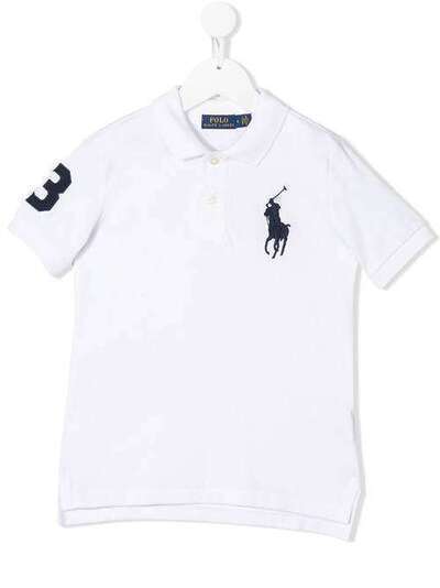 Ralph Lauren Kids рубашка-поло с вышитым логотипом 321670257006