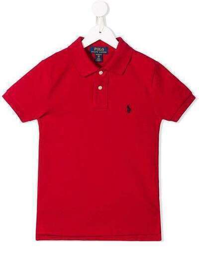 Ralph Lauren Kids рубашка-поло с вышитым логотипом 323547926007