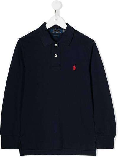 Ralph Lauren Kids рубашка-поло с вышитым логотипом 323708858