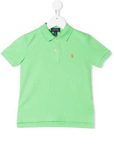 Ralph Lauren Kids рубашка-поло с вышитым логотипом 321703632