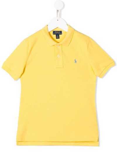 Ralph Lauren Kids рубашка-поло с вышитым логотипом 703632042