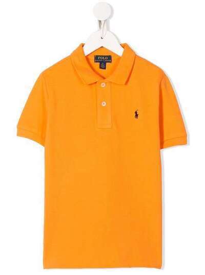 Ralph Lauren Kids рубашка-поло с вышитым логотипом 322703632041