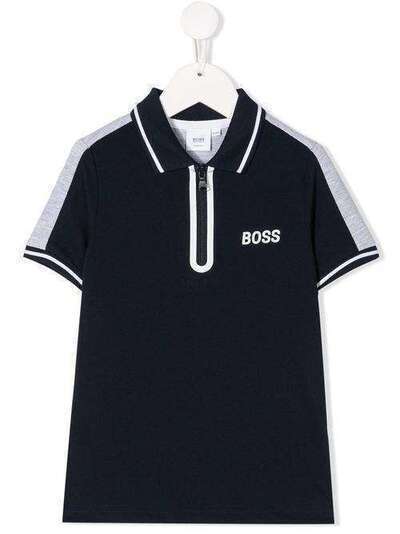 Boss Kids рубашка-поло с логотипом J25E83849