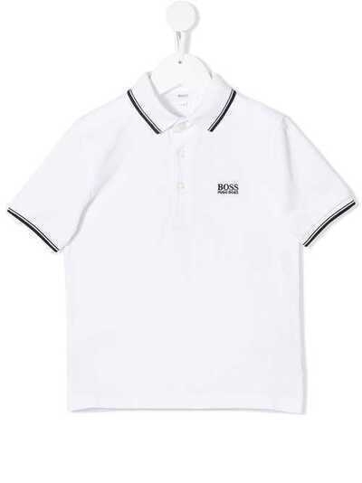 Boss Kids классическая рубашка-поло J25P1710B