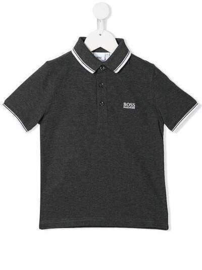 Boss Kids рубашка-поло с логотипом J25E31A48