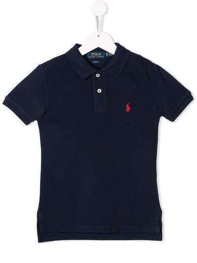 Ralph Lauren Kids рубашка-поло с вышитым логотипом 323547926