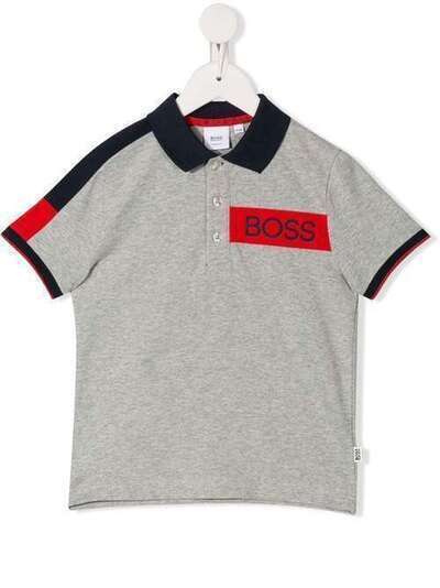 Boss Kids рубашка-поло с логотипом J25E29A07