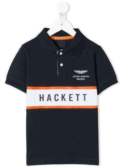 Hackett Kids рубашка-поло с логотипом HK561320