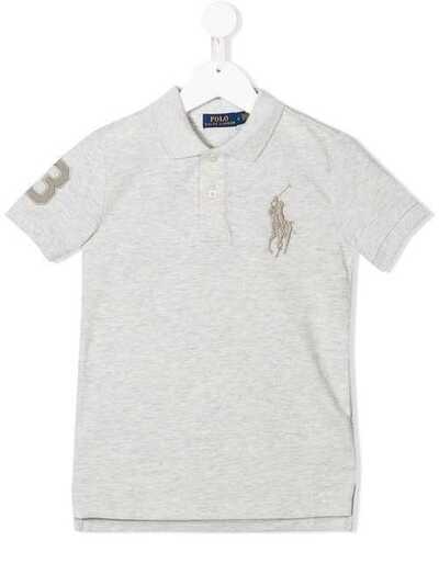 Ralph Lauren Kids рубашка-поло с короткими рукавами и вышитым логотипом 322703635