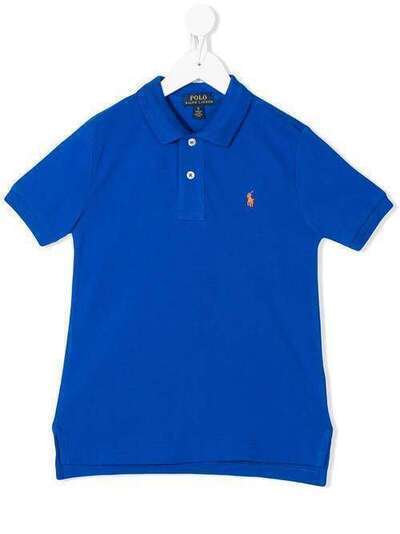 Ralph Lauren Kids рубашка-поло с короткими рукавами и вышитым логотипом 322703632