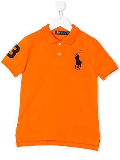 Ralph Lauren Kids рубашка-поло с вышитым логотипом 321703635026