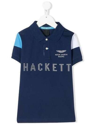 Hackett Kids рубашка-поло с логотипом HK561308