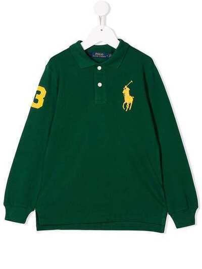 Ralph Lauren Kids рубашка-поло с вышитым логотипом 322703636