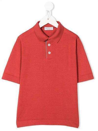 Brunello Cucinelli Kids рубашка-поло с короткими рукавами B29M84005ABC