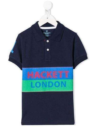 Hackett Kids рубашка-поло с логотипом HK561328